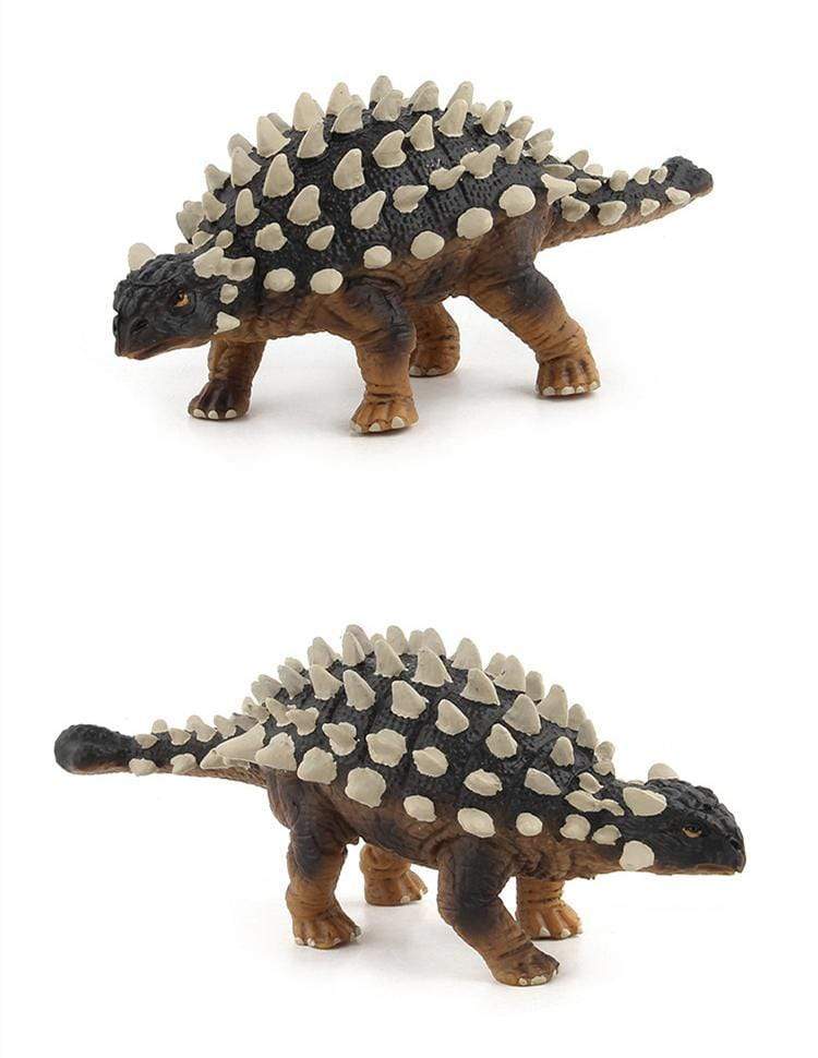 7‘’ Realistic Saichania Dinosaur Solid Figure Model Toy Decor