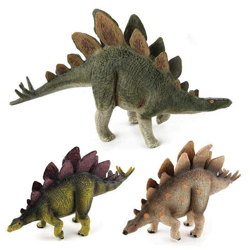 7'' Realistic Stegosaurus Dinosaur Solid Action Figure Toy Decor