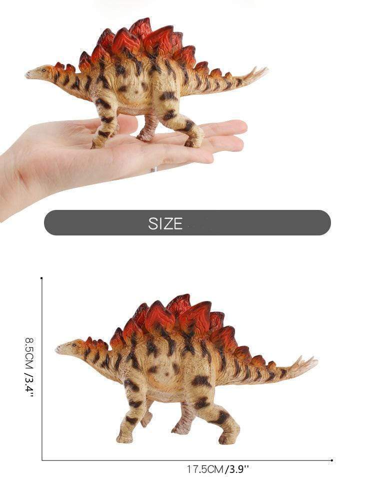 7'' Realistic Stegosaurus Dinosaur Solid Action Figure Toy Decor