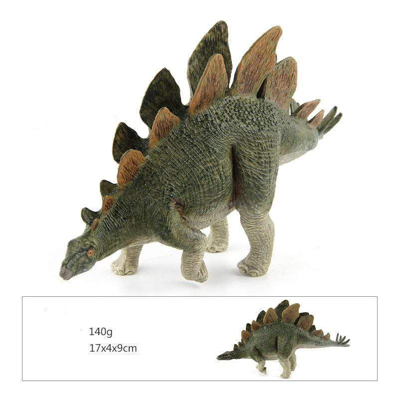 7'' Realistic Stegosaurus Dinosaur Solid Action Figure Toy Decor Cyan