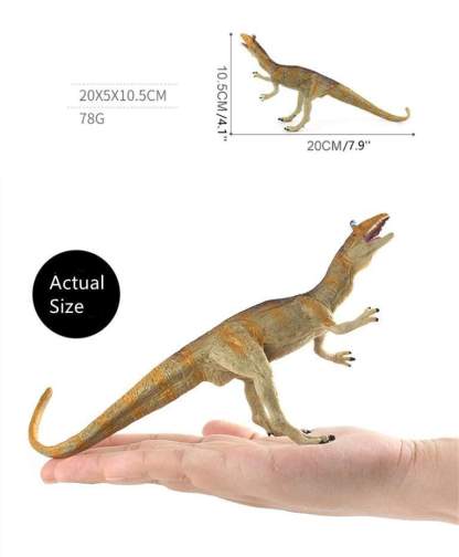 8‘’ Realistic Cryolophosaurus Dinosaur Solid Figure Model Toy Decor