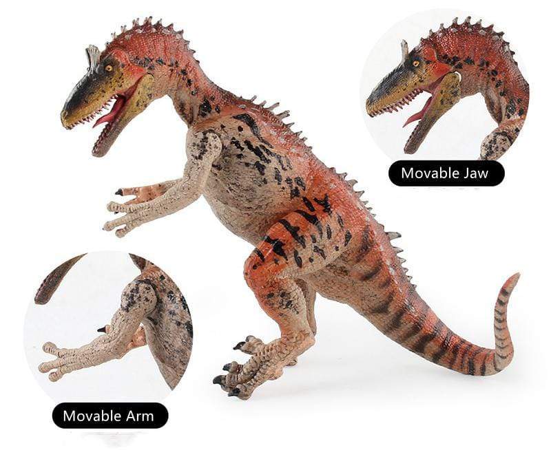 8‘’ Realistic Cryolophosaurus Dinosaur Solid Figure Model Toy Decor