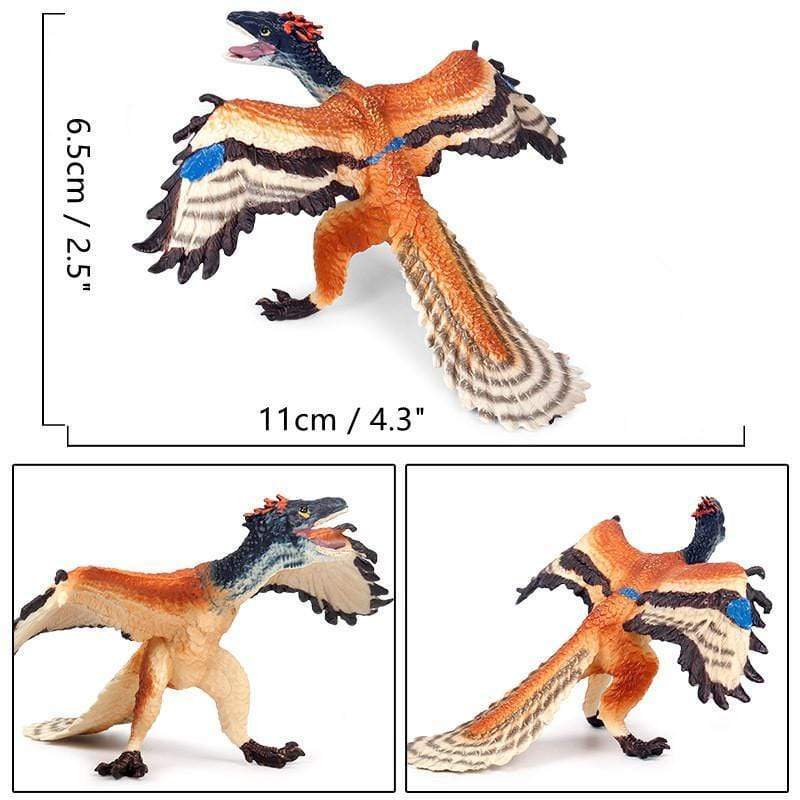Archaeopteryx Ornaments Simulation Solid Wild Animal Dinosaur Model Birds Dinosaur