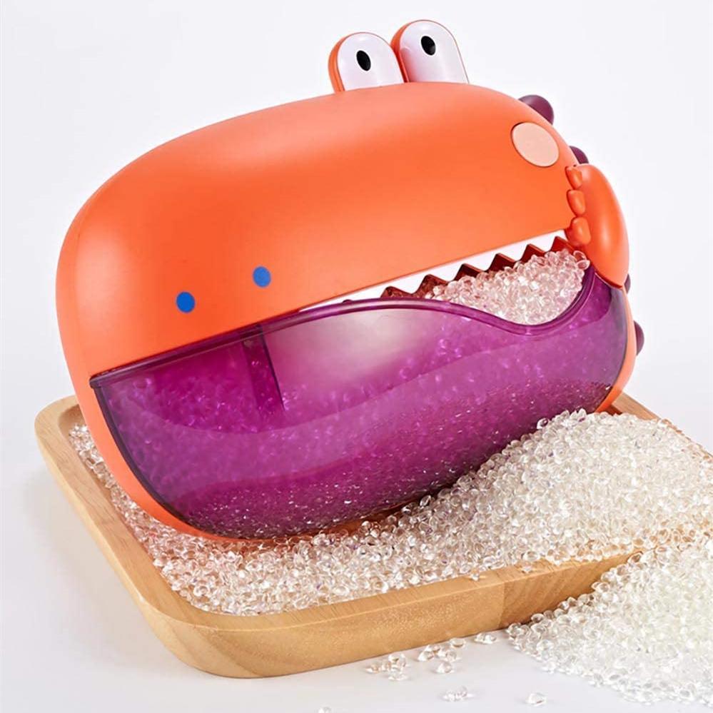 Automatic Electric Bathtub Dinosaur Bubble Blower Machine Bubble Making Toy with Music