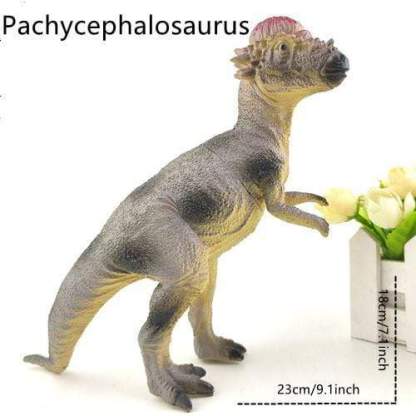 Different Types of Dinosaurs with Sound T Rex Triceratops Stegosaurus Model Toy for Kids Pachycephalosaurus