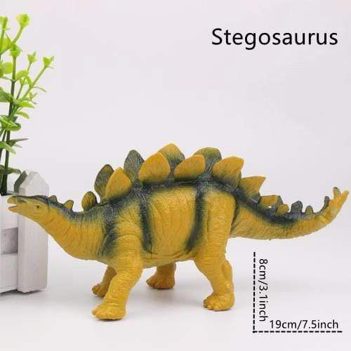 Different Types of Dinosaurs with Sound T Rex Triceratops Stegosaurus Model Toy for Kids Stegosaurus