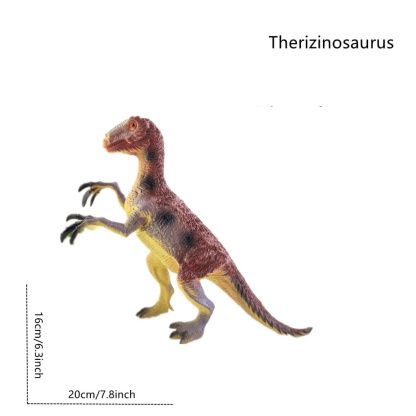 Different Types of Dinosaurs with Sound T Rex Triceratops Stegosaurus Model Toy for Kids Therizinosaurus