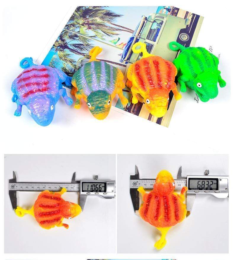 Inflatable Blowing Dinosaur Balloons Stress Relief Vent Toy for Kids 12 pcs/ set(random color)