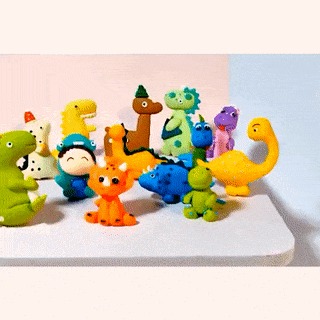Dinosaur Cake Decoration Clay Cute Dinosaur Cake Ideas Cake Topper Party Supplies