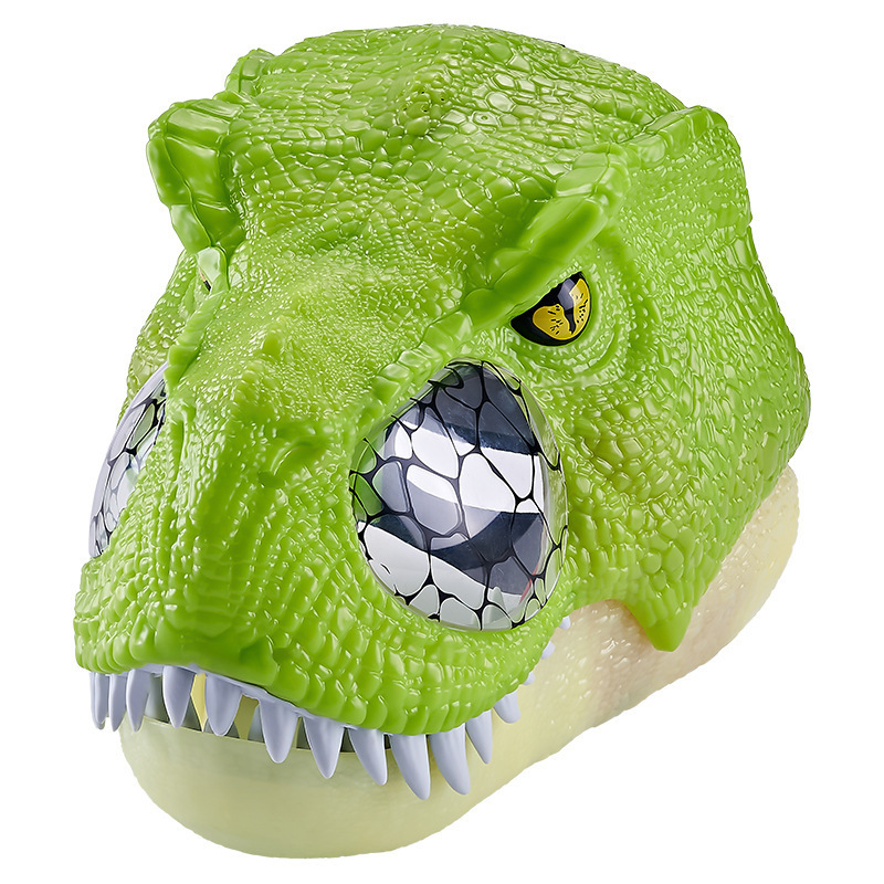 Dinosaur Trex Cosplay Helmet with Light & Sound Effects, Adult & Child Available