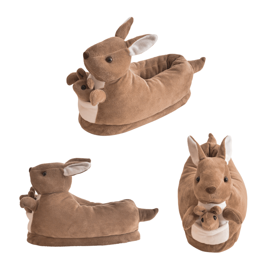 Dinosaur Plush Stuffed Slippers