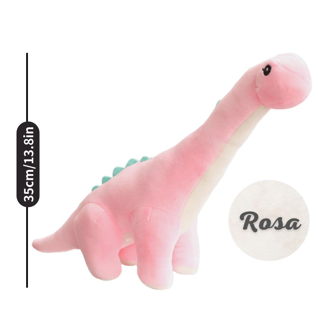 Name Personalized Dinosaur Stuffed Animal Cute T Rex Plush Toy for Boys Girls Birthday Gifts Pink Tanystropheus