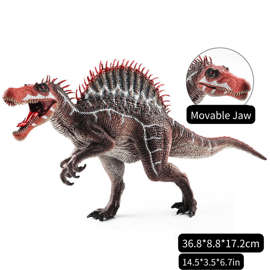 14" Realistic Spinosaurus Dinosaur Solid Action Figure Model Toy Decor Spinosaurus