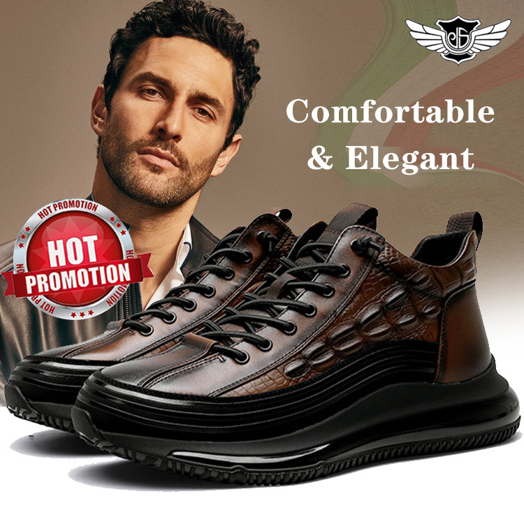Italian luxury crocodile print sneakers