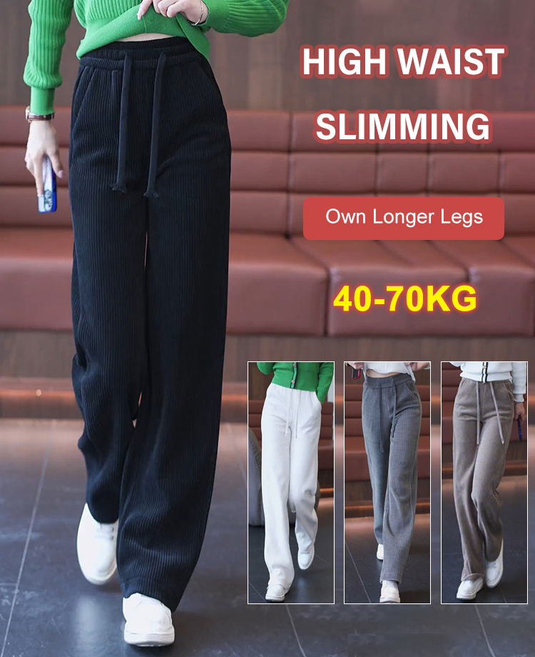  [New Arrival] Loose and Comfortable Slimming Wide Leg Casual Pant