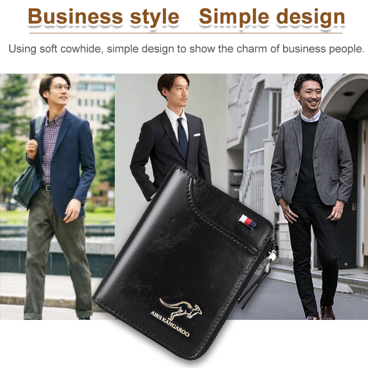 RFID Blocking Anti-Theft Wallet