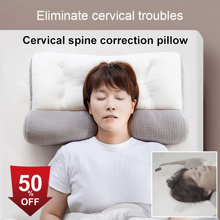 Anti-traction sleep aid cervical pillow