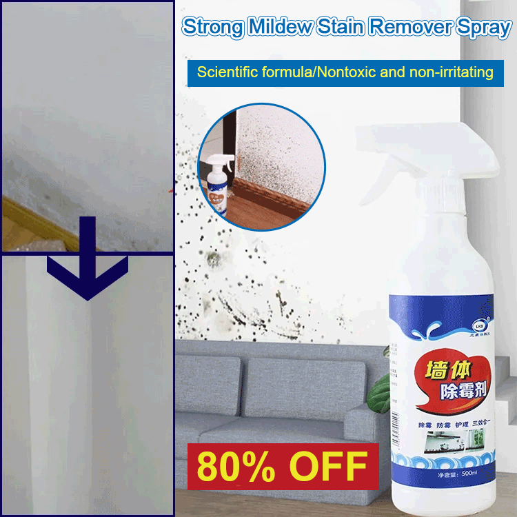 Mildew Stain Remover Spray