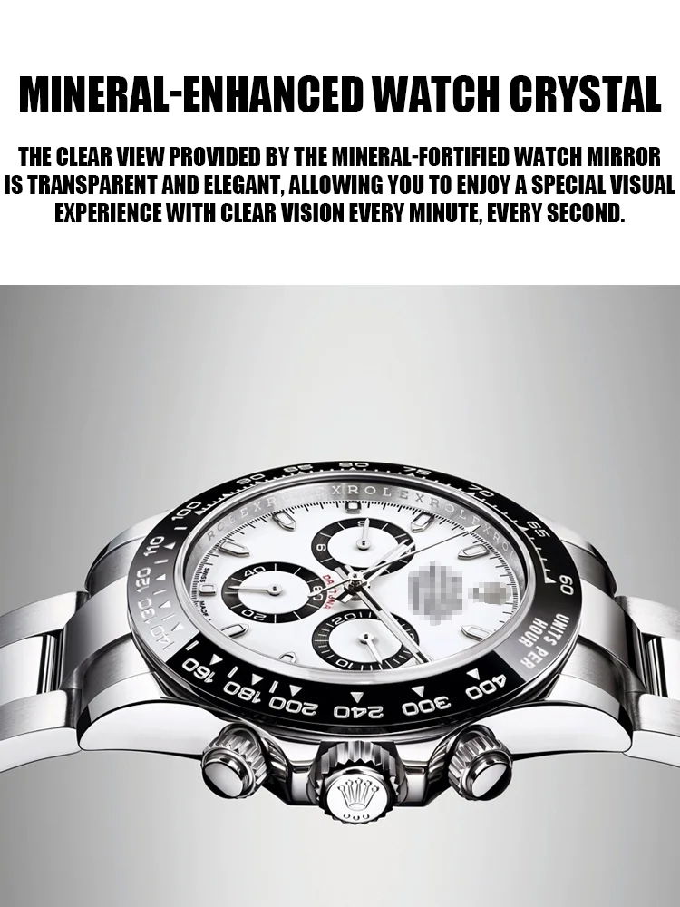BINBOND Multifunctional Sports Timing Quartz Watch