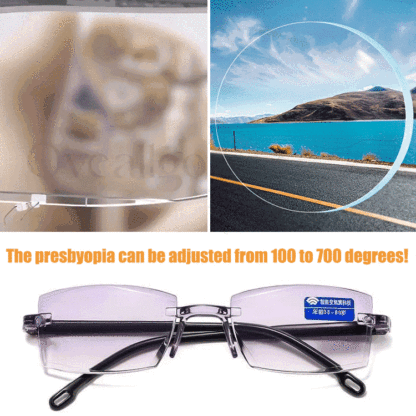 Smart High-Tech Anti-Radiation Zoom Reading Glasses--Allocation 1055551