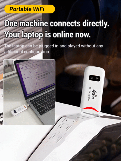 【 Plug and play 】 High-speed portable wifi