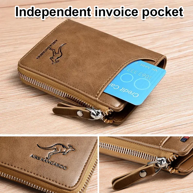 RFID Blocking Anti-Theft Wallet