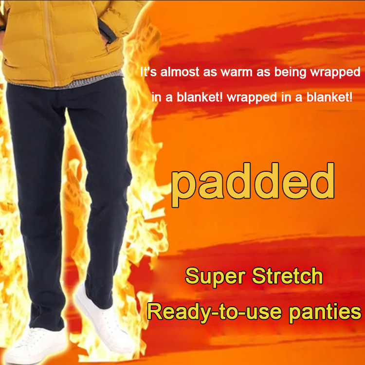 Casual trousers with elastic waistband