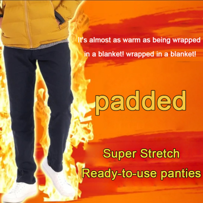 Casual trousers with elastic waistband