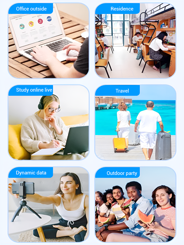 【 Plug and play 】 High-speed portable wifi