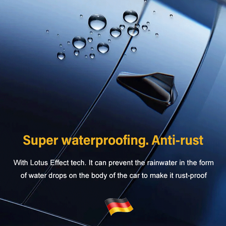 Fast-acting car coating agent