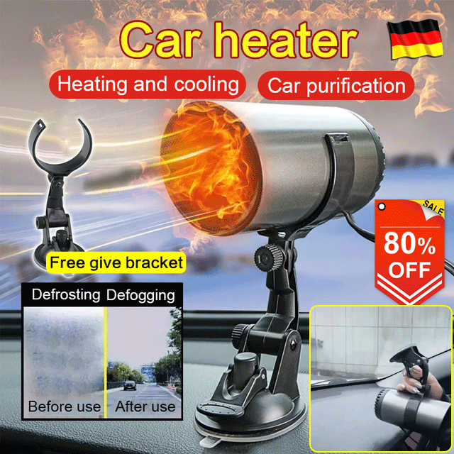 Portable car heater
