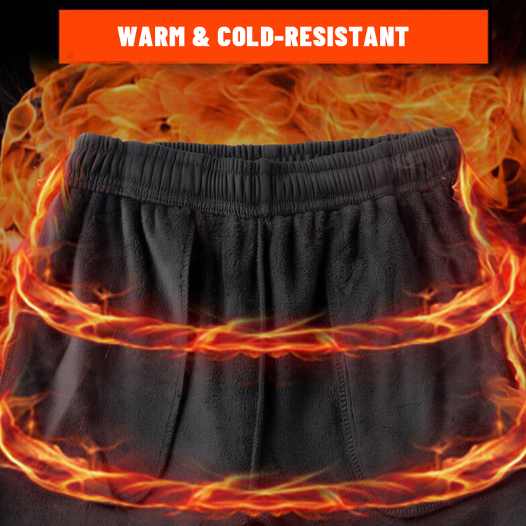 Casual trousers with elastic waistband