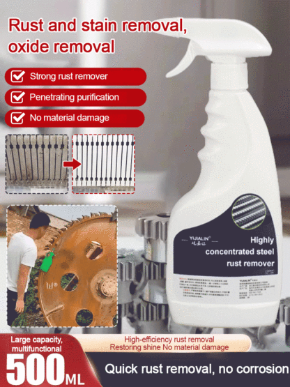 【Quick Rust Removal】Powerful Steel Rust Remover