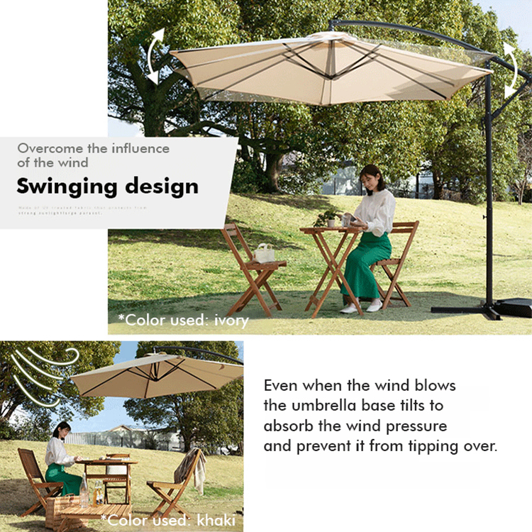 Outdoor patio sunshade waterproof umbrella