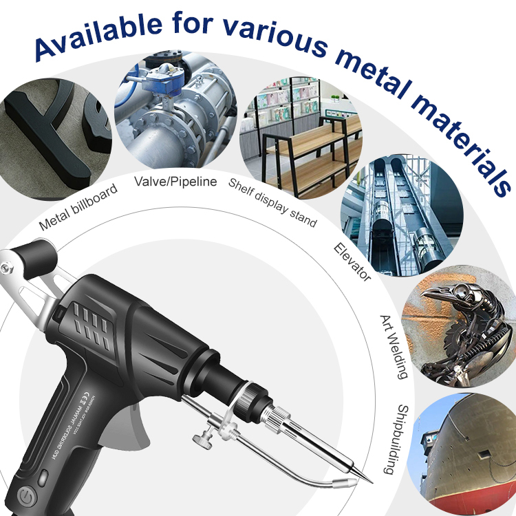 Internally heated industrial laser welding tools