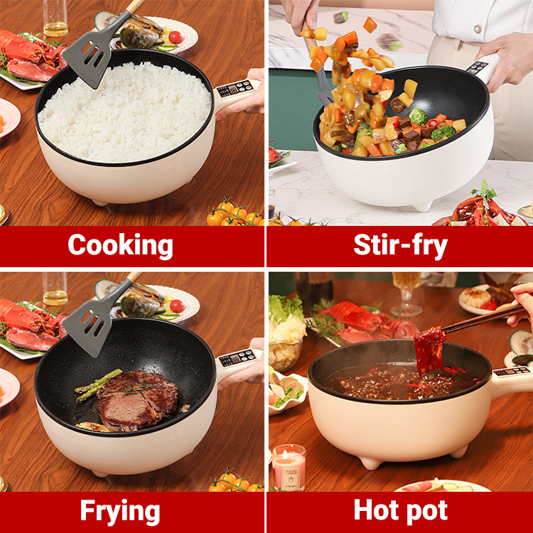 Multifunctional intelligent all-in-one electric frying pan
