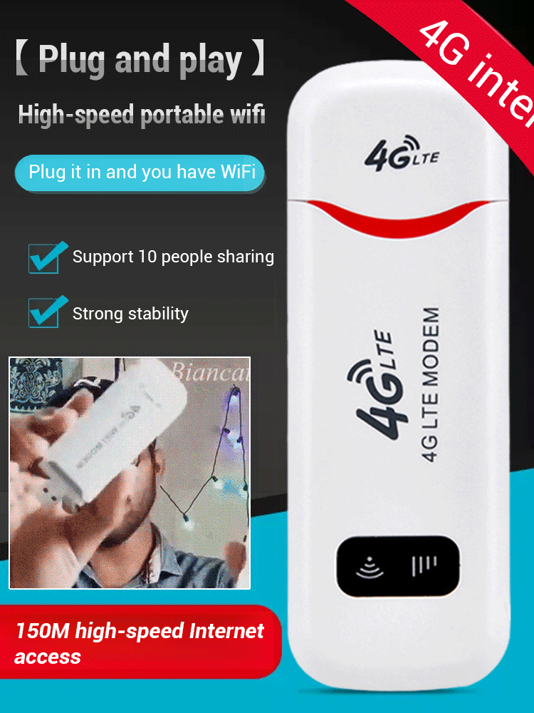 【 Plug and play 】 High-speed portable wifi