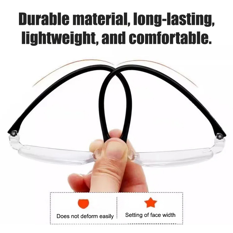 Smart High-Tech Anti-Radiation Zoom Reading Glasses--Allocation 1055551