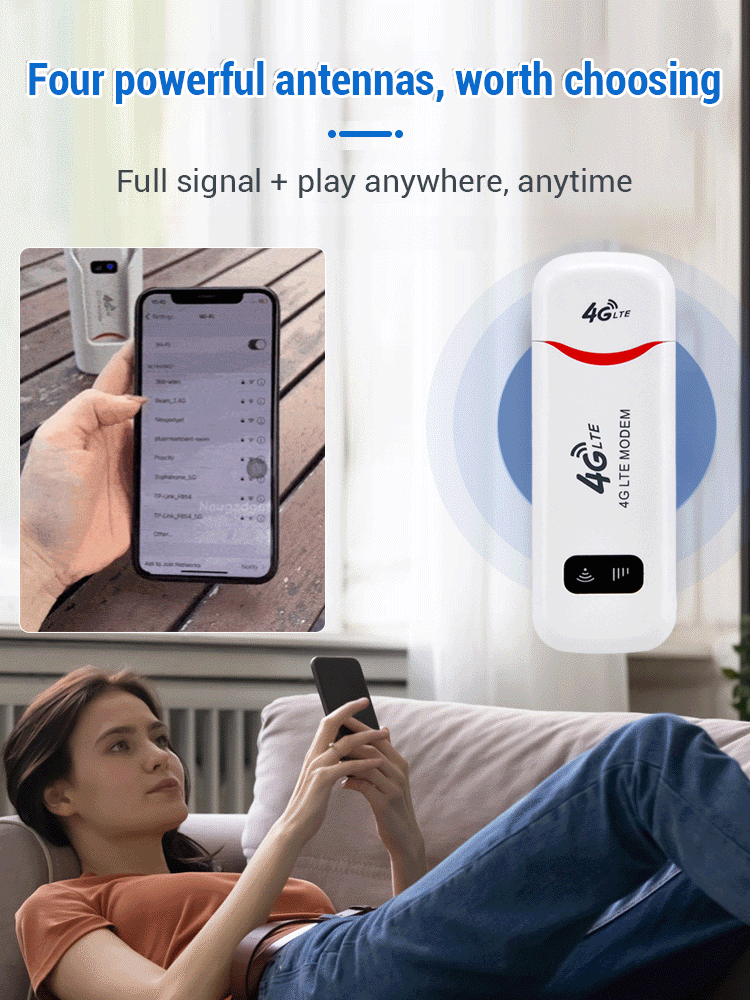 【 Plug and play 】 High-speed portable wifi