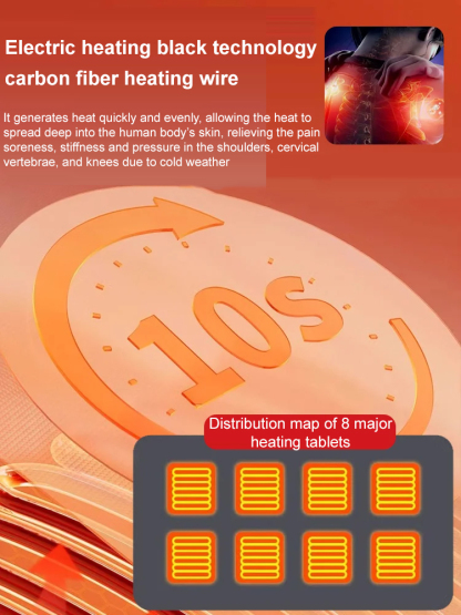 [One blanket for multiple uses] German multifunctional heating electric cloak shawl