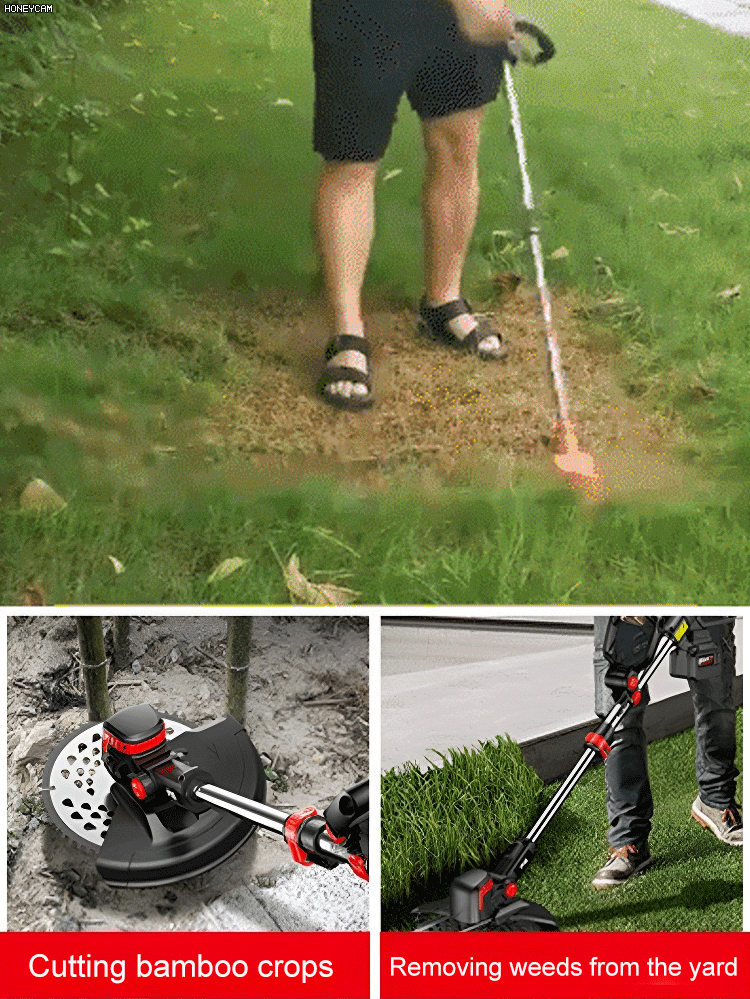 Portable lithium battery garden lawn mower