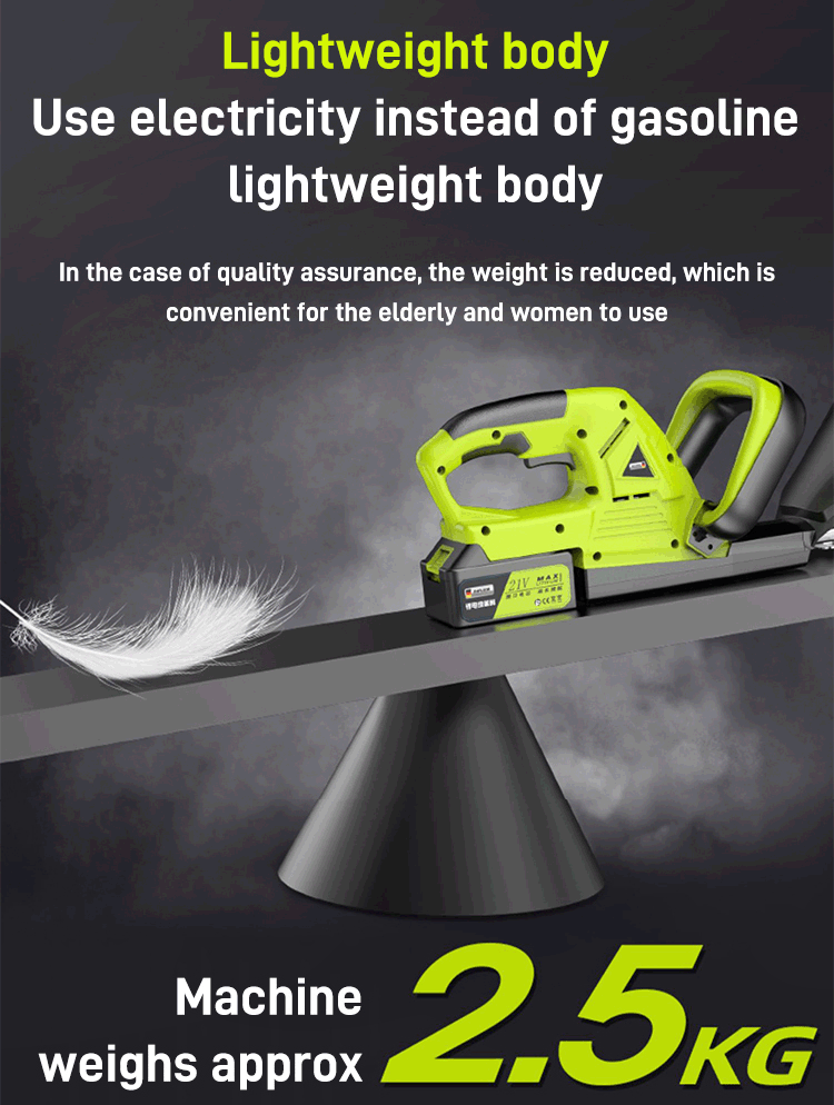[Thomas King Kong] Lithium battery handheld electric hedge trimmer