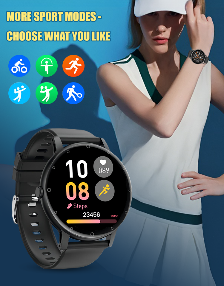 New ultra-thin Bluetooth voice blood glucose measurement watch