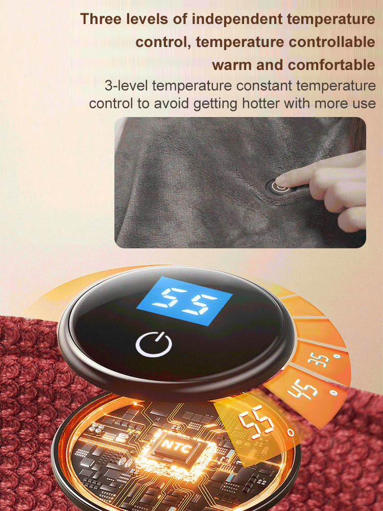 [One blanket for multiple uses] German multifunctional heating electric cloak shawl