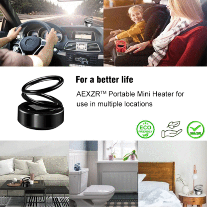 Car double ring suspension defroster