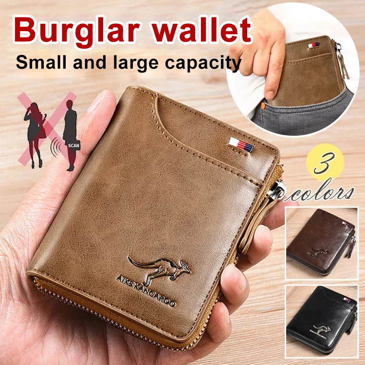 RFID Blocking Anti-Theft Wallet