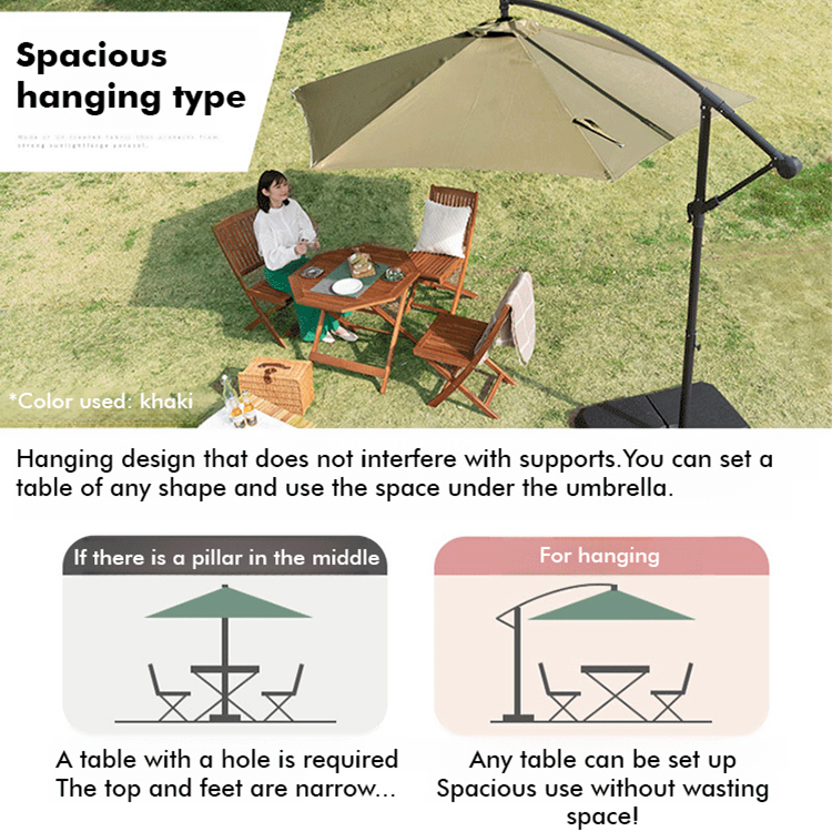 Outdoor patio sunshade waterproof umbrella