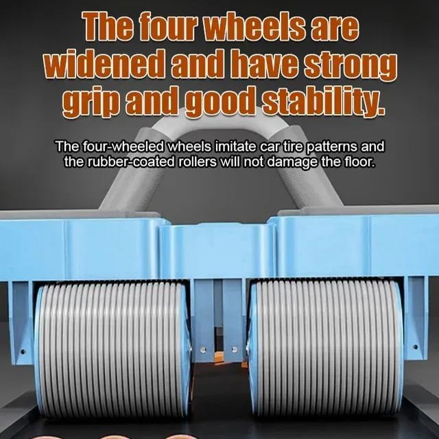 Four automatic recoil belly roll belly healthy belly wheel