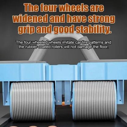 Four automatic recoil belly roll belly healthy belly wheel