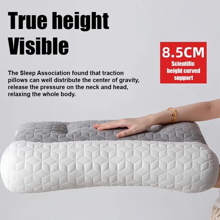 Traction Cervical Latex Pillow